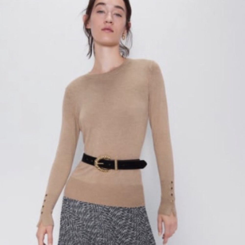 ZARA BASIC KNIT SWEATER